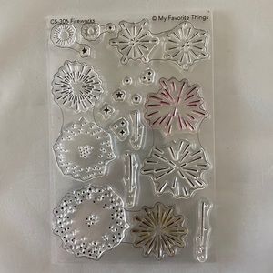 Almost new photopolymer Fireworks Stamps